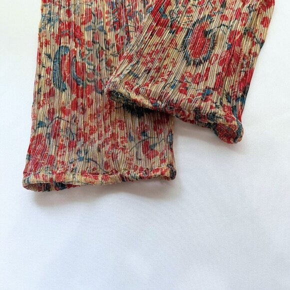 BASH AMELIA FLORAL METALLIC RUCHED PARTY DRESS - XS (0) - Picture 12 of 15